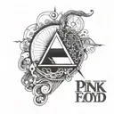 Pink Floyd Time tattoo design idea