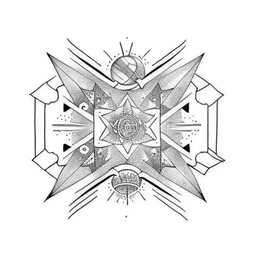 tattoo centered around space and stoicism for forearm tattoo design idea