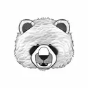 cute teddy bear, sunrise east, calico cat tattoo design idea