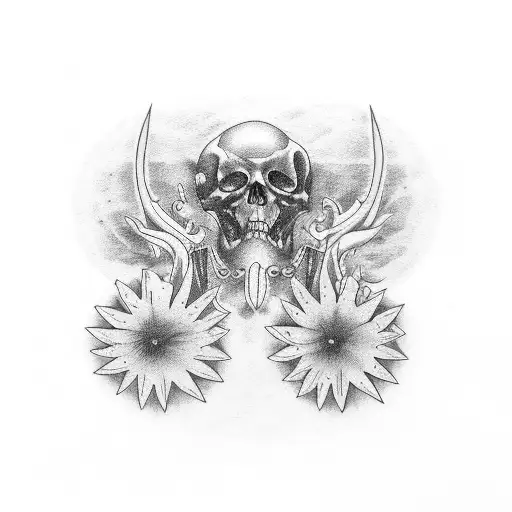 simple triqueta with birthdays and death days  tattoo design idea