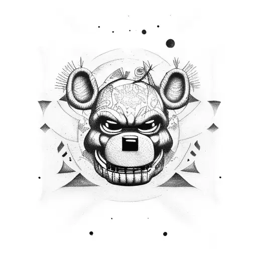 five night at freddys tattoo design idea