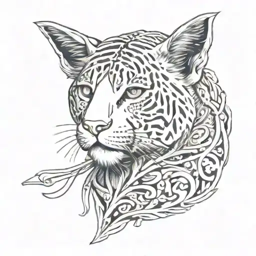 courage, affectionate, fan of pop art style culture tattoo design idea