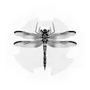 Dragonfly tattoo design idea