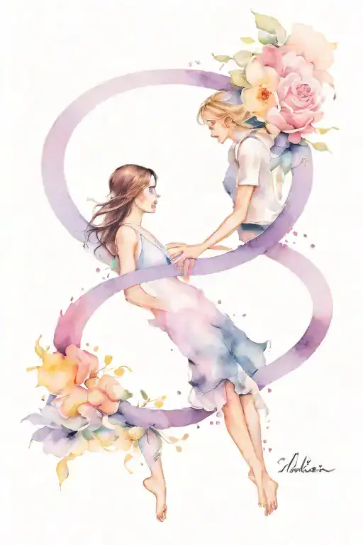 Friendship, travel strength, woman, drive, perseverance and compassion  tattoo design idea