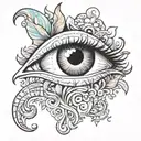 psychedelic tattoo with lsd dmt tattoo design idea