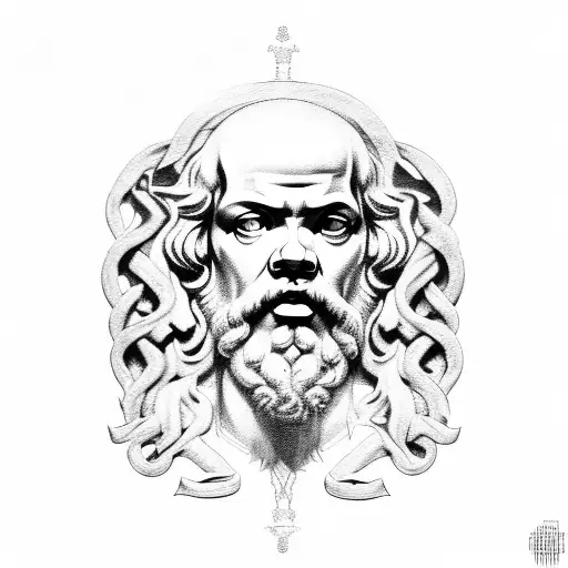 Socrates  tattoo design idea