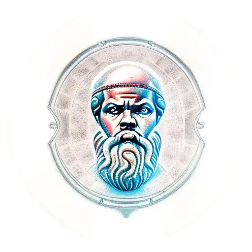 Socrates  tattoo design idea