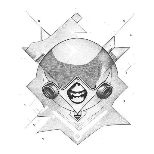 ROCKET MAN tattoo design idea