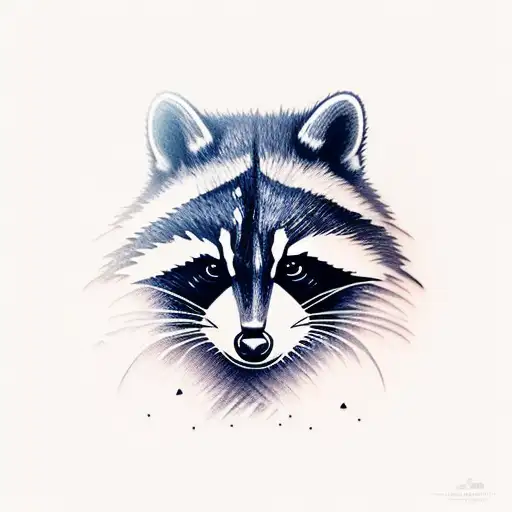 rocket racoon hurt tattoo design idea