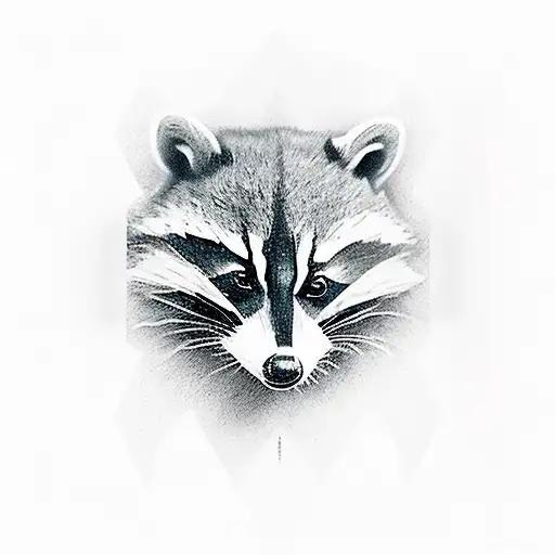 rocket racoon hurt tattoo design idea