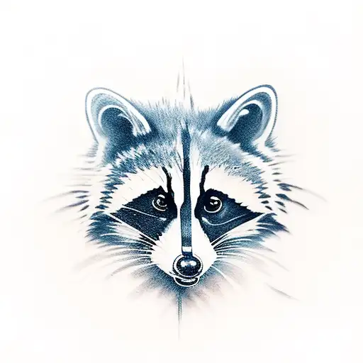 rocket racoon tattoo design idea
