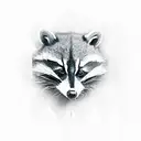 rocket racoon hurt tattoo design idea