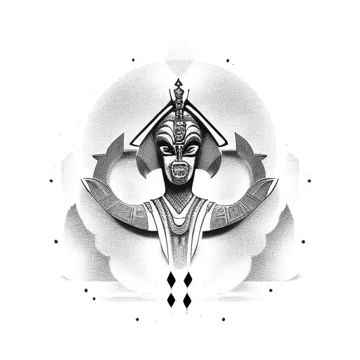 Osiris tattoo design idea