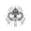 Osiris tattoo design idea