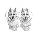 cerberus tattoo design idea