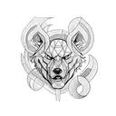 cerberus tattoo design idea