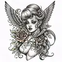 cuckold tattoo design idea