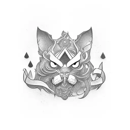 luck tattoo design idea