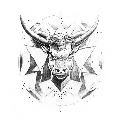 minotaur tattoo design idea