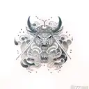 minotaur tattoo design idea