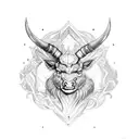minotaur tattoo design idea