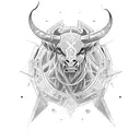 minotaur tattoo design idea