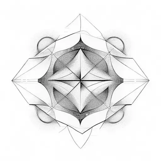 math abstract image tattoo design idea