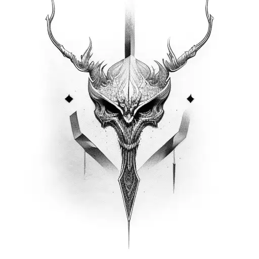 Veles tattoo design idea