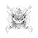 math image tattoo design idea