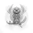 azteca tattoo design idea