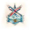 Spearhead  tattoo design idea