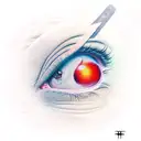  i love you beyond the beyonds tattoo design idea