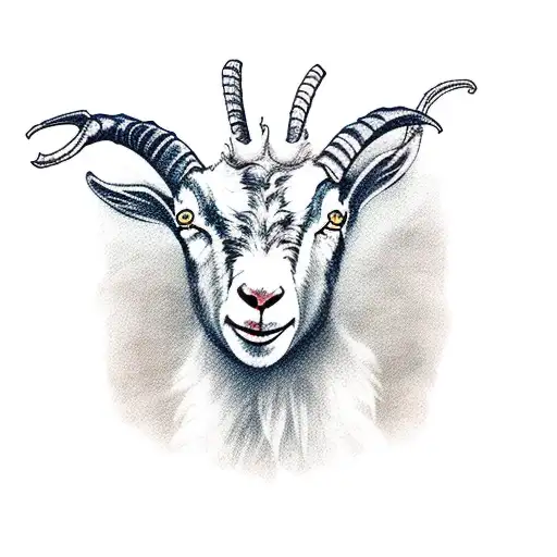 goat, overalls, catfish, possum  tattoo design idea