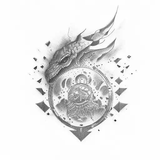 Book, bigbang sky blue tattoo design idea