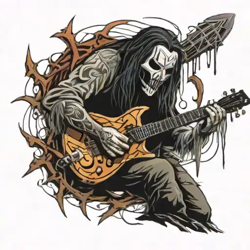 Mick Thomson tattoo design idea