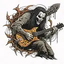 Mick Thomson tattoo design idea