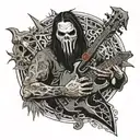 Mick Thomson tattoo design idea