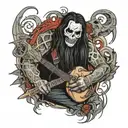 Mick Thomson tattoo design idea