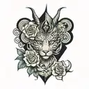 OMERTA tattoo design idea