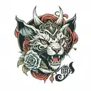 OMERTA tattoo design idea