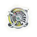 turbos y motores de autos tattoo design idea