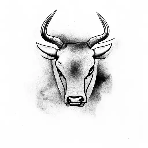 gangster Chicago bull  tattoo design idea
