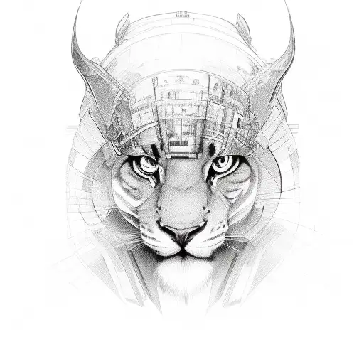 past present future, with focus on living in present tattoo design idea