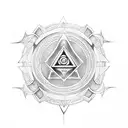 Valknut Symbol tattoo design idea
