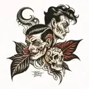 1950s tattoo design idea