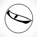 canoe sprint medal  tattoo design idea