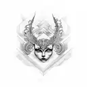 Ethel Cain album art tattoo design idea