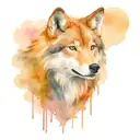 wolf tattoo design idea
