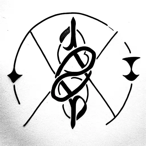 triskele tattoo design idea