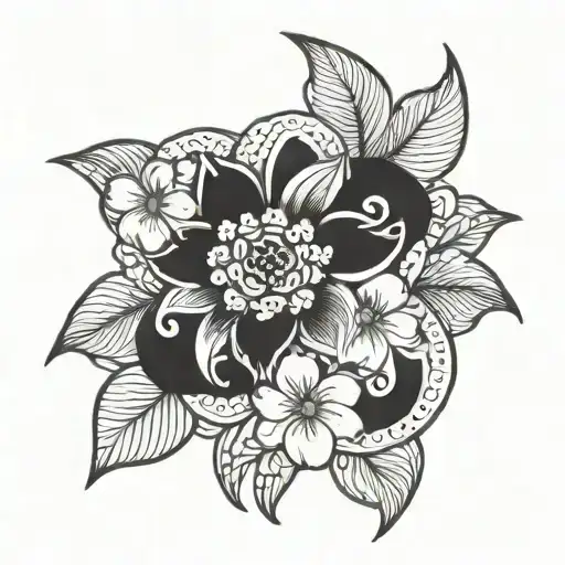 Vietnamese Bau Cua tattoo design idea